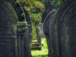 Image: Headstones at Eckington Cemetery