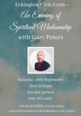 Gary Peters Spiritual Medium 