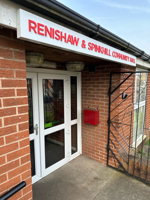 Picture of the outside of Renishaw and Spinkhill Community Hall