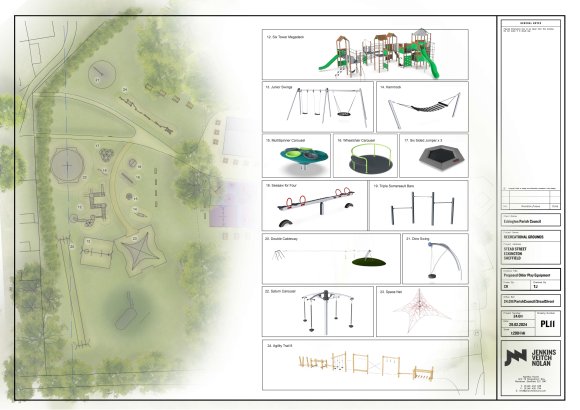 Proposed equipment for older children